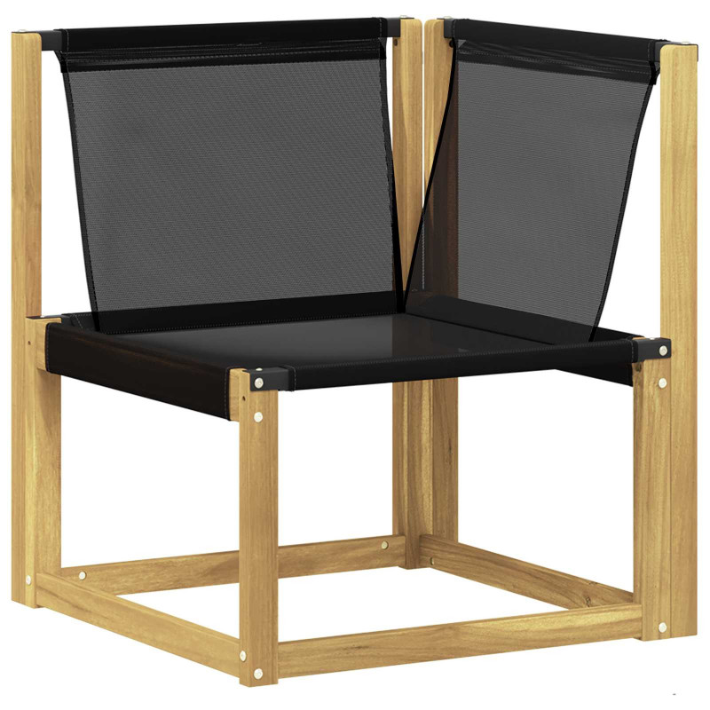 Modułowa sofa na zewnątrz z poduszką 3 Sztuka Biały