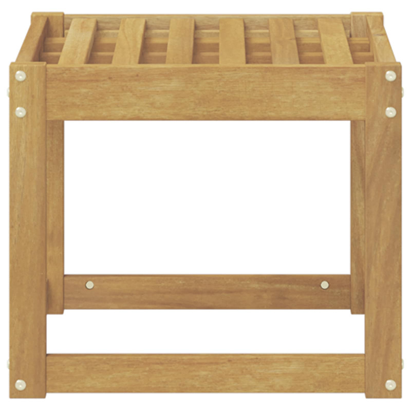 Stołek Ławka na Zewnątrz Biały 43 x 43 x 37 cm