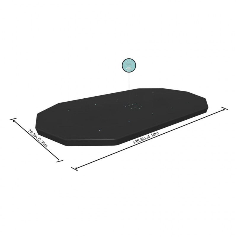 Bestway Plandeka na basen Flowclear, 418 x 230 cm