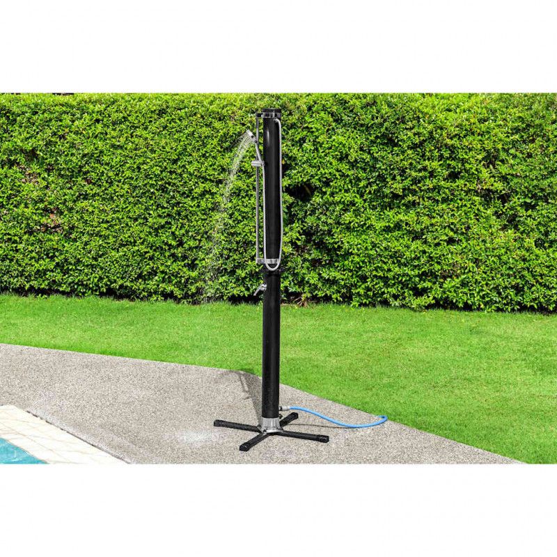 Bestway Solarny prysznic zewnętrzny Solar Flow, czarny, 20 L