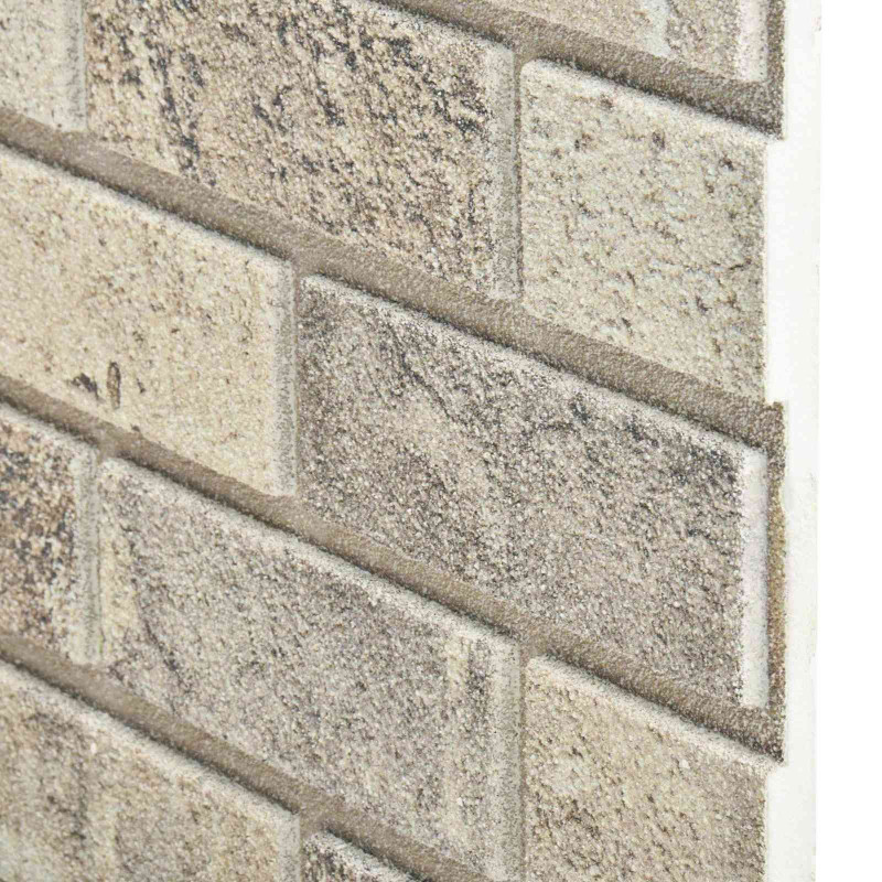 Panele ścienne 10 pcs piaskowy 100 x 50 cm Pianka EPS