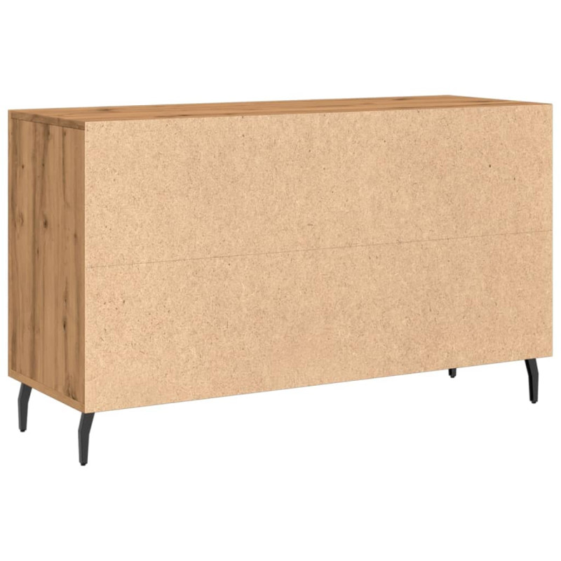 Komoda, dąb artisian, 100x36x60 cm, materiał drewnopochodny