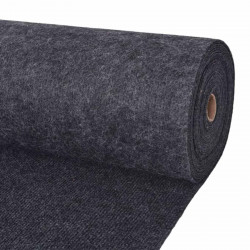 Dywan antracytowy 1,2 x 10 m Poliester