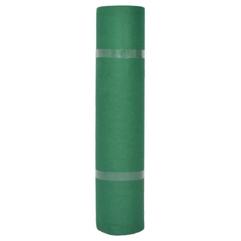 Dywan Gładki zielony 1,2 x 12 m Poliester