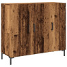 Szafka, stare drewno, 90x34x80 cm, materiał drewnopochodny