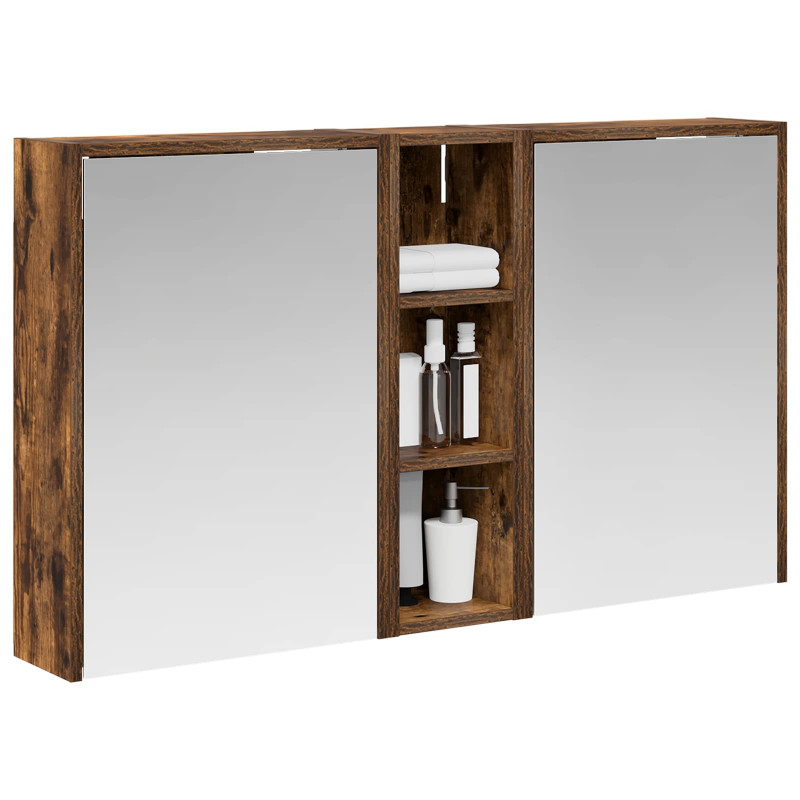 Zestaw Szafek Łazienkowych 3 pcs 106 x 16 x 62,5 cm