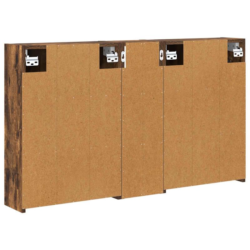 Zestaw Szafek Łazienkowych 3 pcs 106 x 16 x 62,5 cm