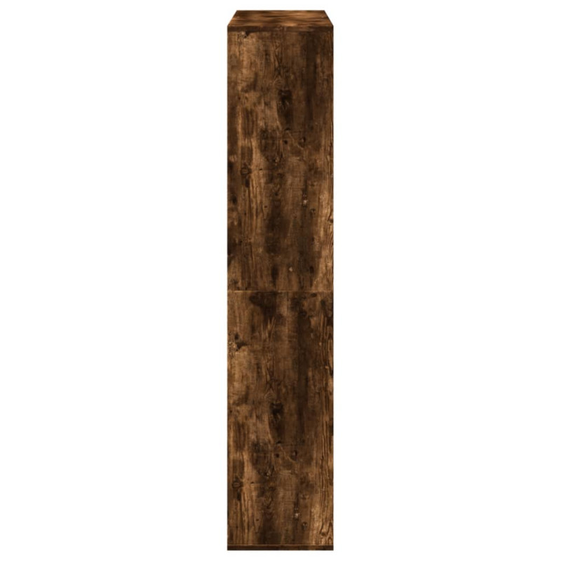 Regał, przydymiony dąb, 102x29x143 cm, materiał drewnopochodny