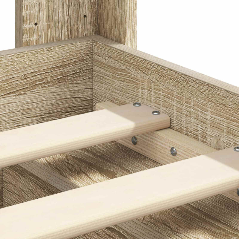 Stelaż łóżka z przechowywaniem i zagłówkiem 3 pcs