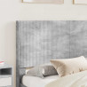 Stelaż łóżka z przechowywaniem i zagłówkiem Betonowy szary