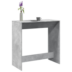 Stolik barowy, szarość betonu, 102x50x103,5 cm