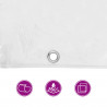 Osłona na rośliny przezroczysty 2,5 x 1 m PVC