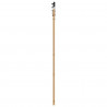 Drzwi przesuwne Naturalny i czarny 83 x 202 cm
