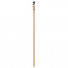 Drzwi przesuwne Naturalny i czarny 83 x 211 cm