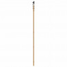 Drzwi przesuwne Naturalny i czarny 83 x 232 cm