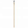 Drzwi przesuwne Naturalny i czarny 83 x 211 cm
