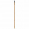 Drzwi przesuwne Naturalny i czarny 83 x 232 cm