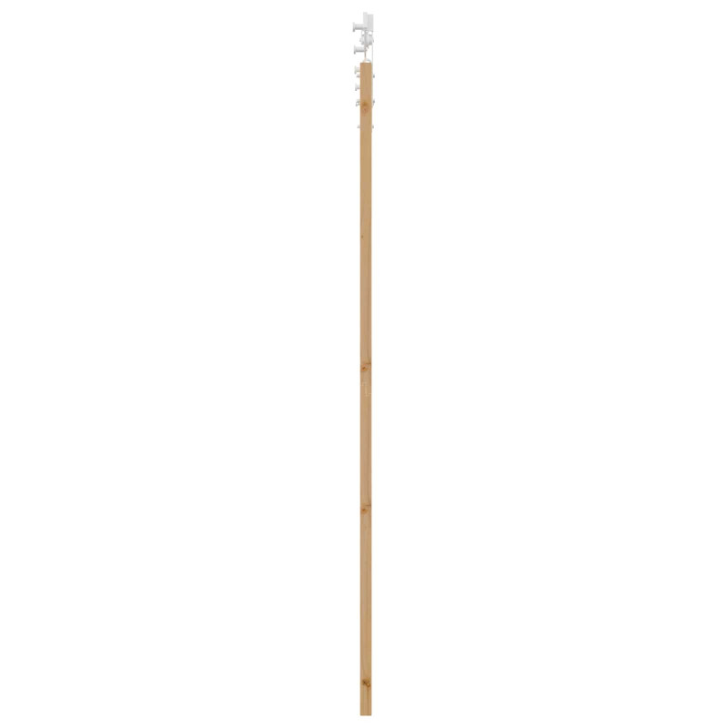 Drzwi przesuwne Naturalne i białe 73,5 x 211 cm