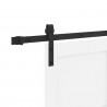 Drzwi przesuwne Biały 83 x 202 cm Lite drewno sosnowe