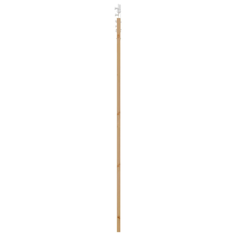 Drzwi przesuwne Naturalne i białe 83 x 232 cm