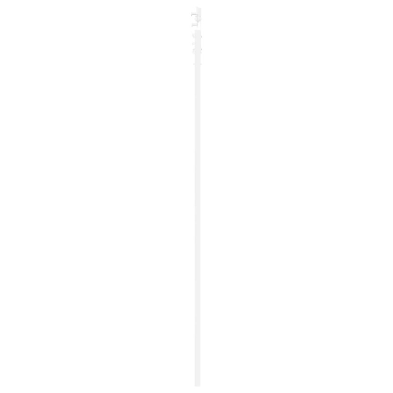 Drzwi przesuwne Biały 83 x 232 cm Lite drewno sosnowe