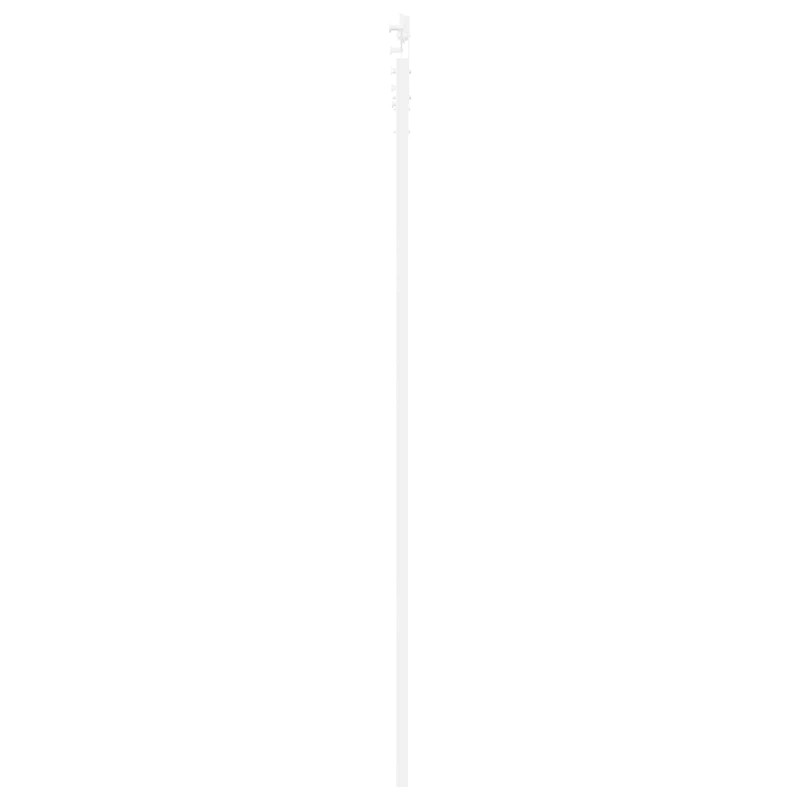 Drzwi przesuwne Biały 83 x 232 cm Lite drewno sosnowe