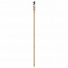 Drzwi przesuwne naturalny 83 x 202 cm Lite drewno sosnowe