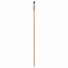 Drzwi przesuwne naturalny 83 x 232 cm Lite drewno sosnowe