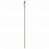 Drzwi przesuwne Naturalny i czarny 83 x 211 cm