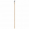 Drzwi przesuwne Naturalny i czarny 83 x 232 cm