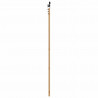 Drzwi przesuwne Naturalny i czarny 86 x 211 cm