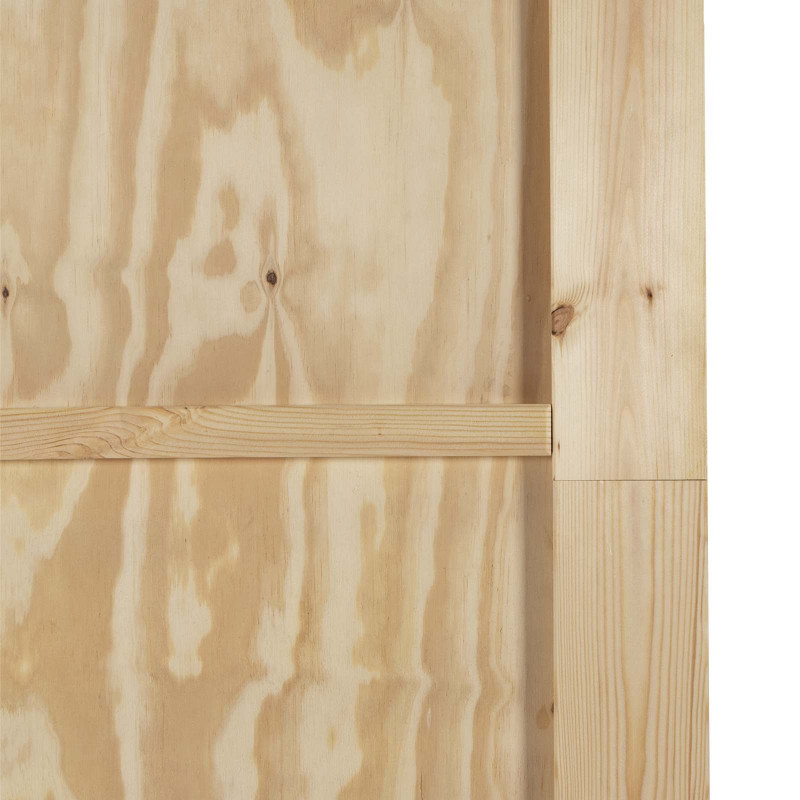Drzwi przesuwne Naturalne i białe 83 x 211 cm