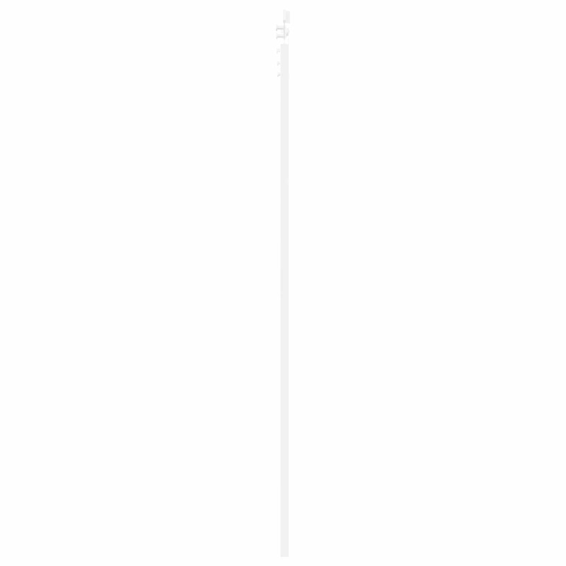 Drzwi przesuwne Biały 83 x 232 cm Lite drewno sosnowe