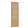 Drzwi przesuwne Naturalne i białe 73,5 x 211 cm