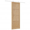 Drzwi przesuwne Naturalne i białe 83 x 232 cm