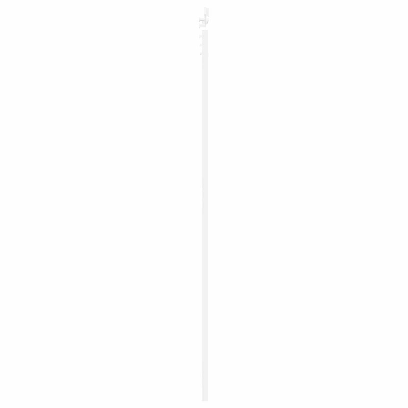 Drzwi przesuwne Biały 83 x 232 cm Lite drewno sosnowe