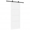 Drzwi przesuwne ORKDAL Biały 83 x 202 cm Lite drewno sosnowe