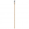 Drzwi przesuwne Naturalny i czarny 83 x 211 cm