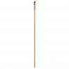 Drzwi przesuwne Naturalny i czarny 83 x 232 cm
