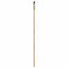 Drzwi przesuwne Naturalny i czarny 83 x 232 cm