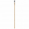 Drzwi przesuwne ORKDAL Naturalny i czarny 83 x 202 cm