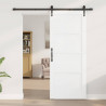 Drzwi przesuwne ORKDAL biały i czarny 83 x 202 cm