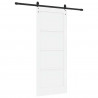 Drzwi przesuwne ORKDAL biały i czarny 83 x 202 cm