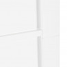 Drzwi przesuwne ORKDAL biały i czarny 83 x 202 cm