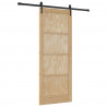 Drzwi przesuwne ORKDAL Naturalny i czarny 83 x 211 cm