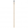 Drzwi przesuwne ORKDAL Naturalny i czarny 83 x 232 cm