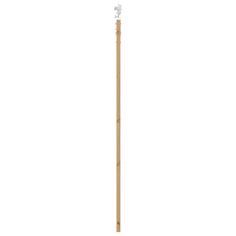 Drzwi przesuwne ORKDAL Naturalne i białe 83 x 202 cm