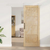 Drzwi przesuwne ORKDAL Naturalne i białe 83 x 211 cm