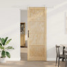 Drzwi przesuwne ORKDAL Naturalne i białe 83 x 232 cm