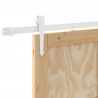 Drzwi przesuwne ORKDAL Naturalne i białe 83 x 232 cm